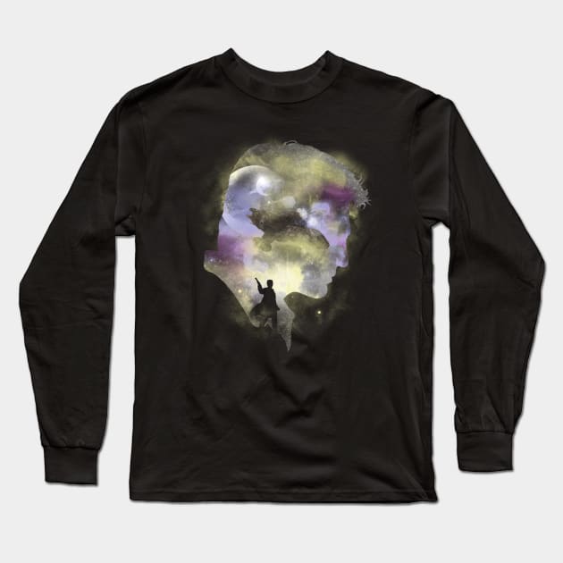 Smuggler Head Long Sleeve T-Shirt by Arinesart